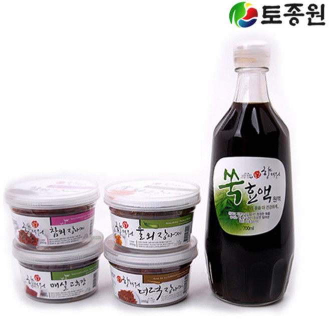 토종원 민속마을 5종선물세트 순창전통, 1개