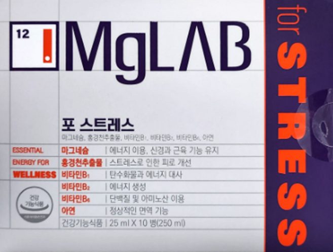 마그랩 포 스트레스, 250ml, 2개