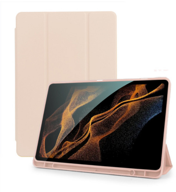 로랜텍 펜슬 수납 태블릿 케이스, 핑크, 1개