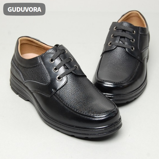 GUDUVORA(구두보라) 남성 수제화 5.5cm 가죽 키높이 로퍼 GV89931AN