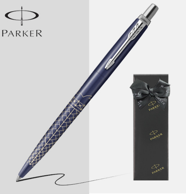 파카 볼펜 조터 글로벌 아이콘 [무료선물포장], 서울 블루 CT