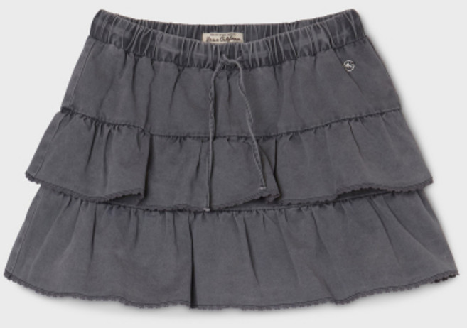 후아유 WHO.A.U Dyeing Short Tiered Skirt WHWHG1161F 126246
