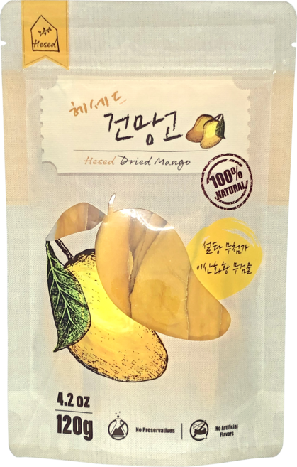 헤세드 순수 건망고 헤세드건망고, 1개, 120g