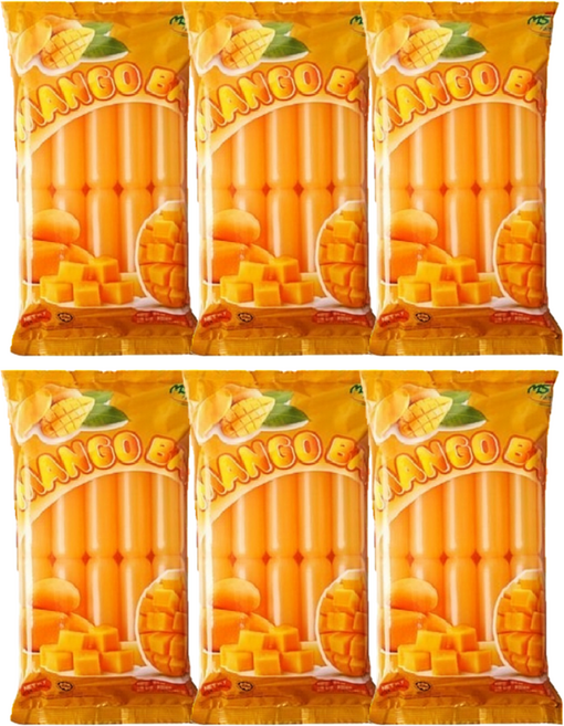 COCON 망고 아이스 바 10p, 450ml, 6개