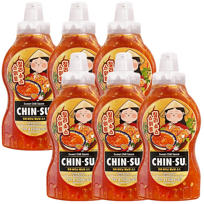 친수 스위트 칠리소스, 295g, 6개
