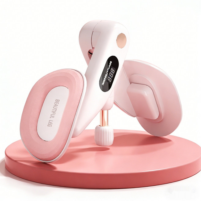 SUUNI 골반저근 트레이닝 리페어 가정용 산후 회복 다리운동 기자재, 핑크색, 51