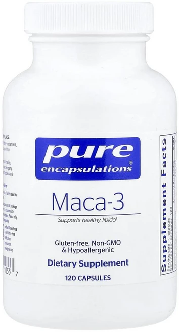 Pure Encapsulations Maca 3 퓨어 인캡슐레이션 마카 추출물 120정, 1개 - 쿠팡