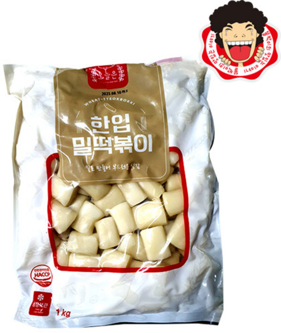 똘박이 밀떡볶이(컵떡)1kg, 1개, 1kg