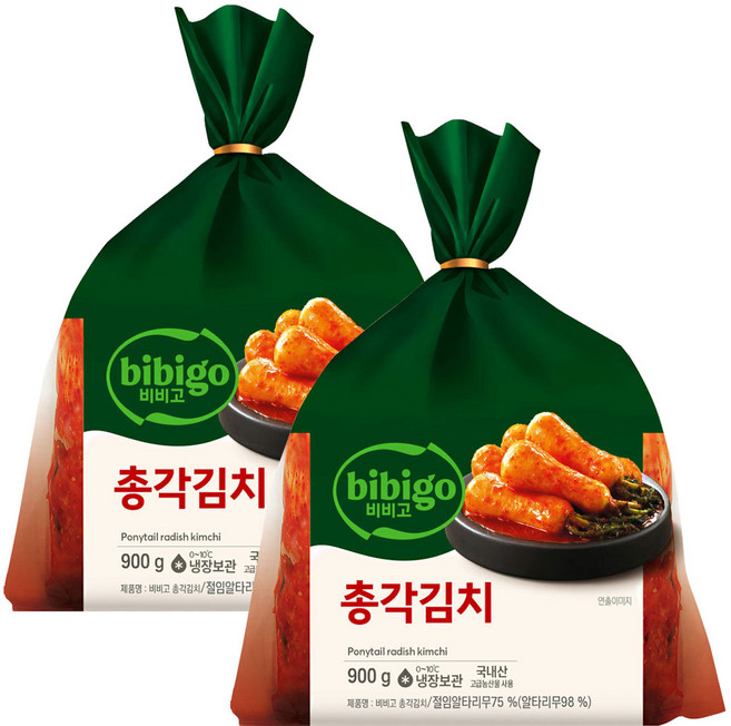 비비고 총각김치, 1.8kg, 1세트