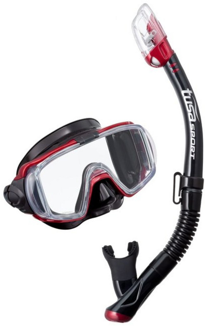 투사 스노쿨링 세트 UC-3125QB 3안식 고급형 스노클 세트, 만다린