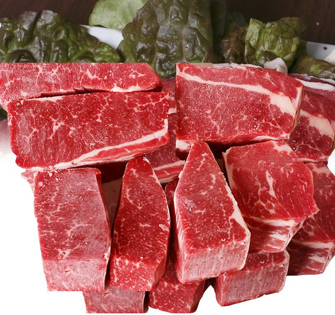 베스트비프 호주산 지방손질 잘된 양지 1kg, 1개