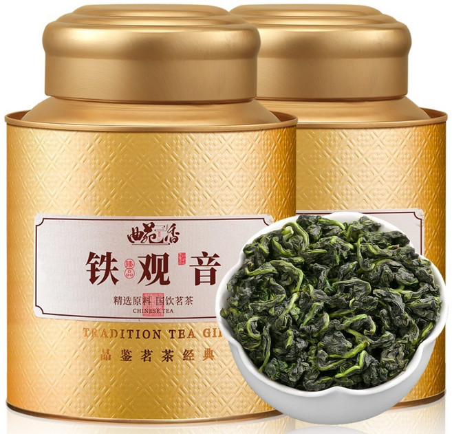 프리미엄 안계 철관음 우롱차 2024년 춘차 500g 청향 고산차 산차, 1개, 1개입