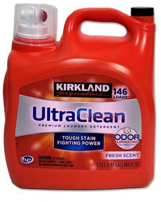 (매장정품) 커클랜드 울트라클린 세탁 세제 5.73L X 1개 코스트코 액체세제 153961 232128, 1