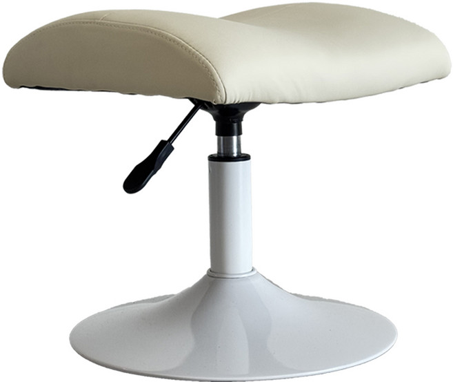 누베 높이조절 스툴 발받침대, 버터아이보리