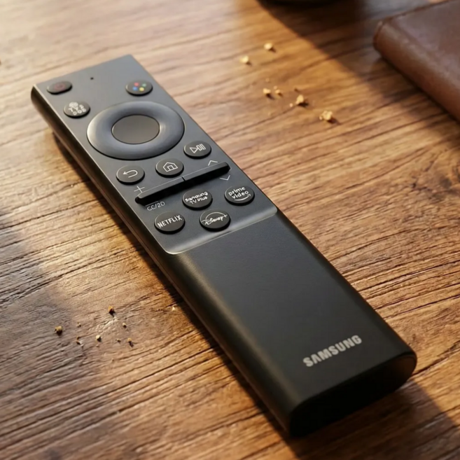 삼성 KU85UA7050FXKR 스마트 리모컨 넷플릭스 다기능 스퀘어