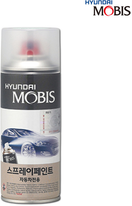 모비스 제네시스 G70 G80 G90 GV60 GV70 GV80 차량용 색상 카페인트 스프레이 락카 자동차 도색, 스프레이 - T5K 티타늄블랙, 1개