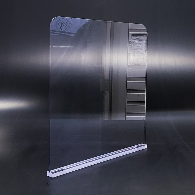 인덕션가림막 PC 투명 인덕션가드 가스렌지칸막이 기름튐방지 싱크대물막이 오염방지 칸막이, 1개