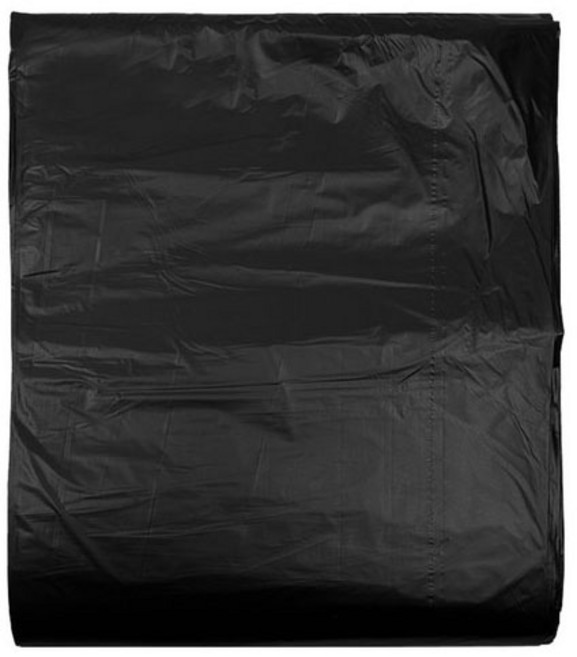 월드크린 분리수거 배접 비닐봉투 검정, 40L, 20개