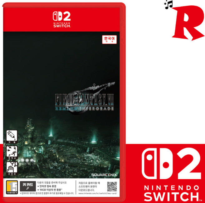 닌텐도 스위치2 파이널 판타지 7 리메이크 인터그레이드 한글판 새상품 포토카드6종