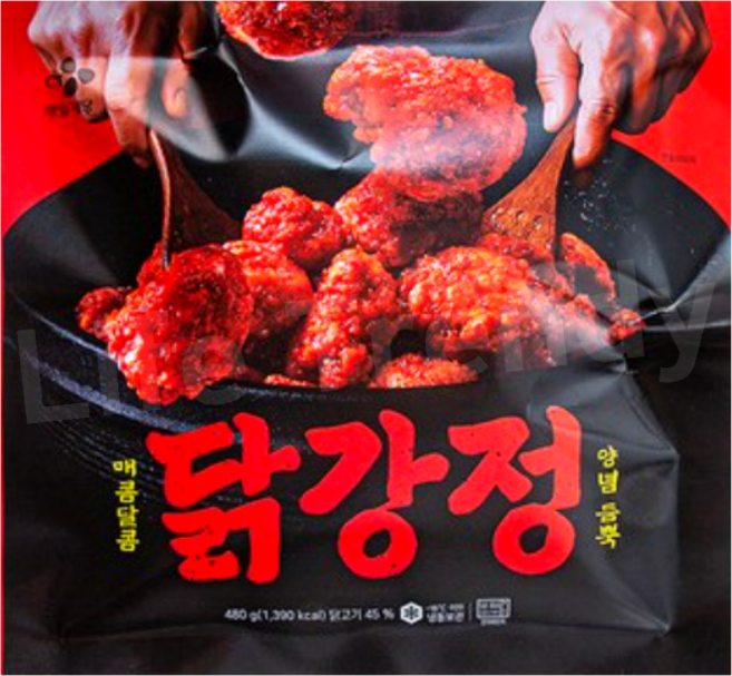 CJ 닭강정, 2개, 480g