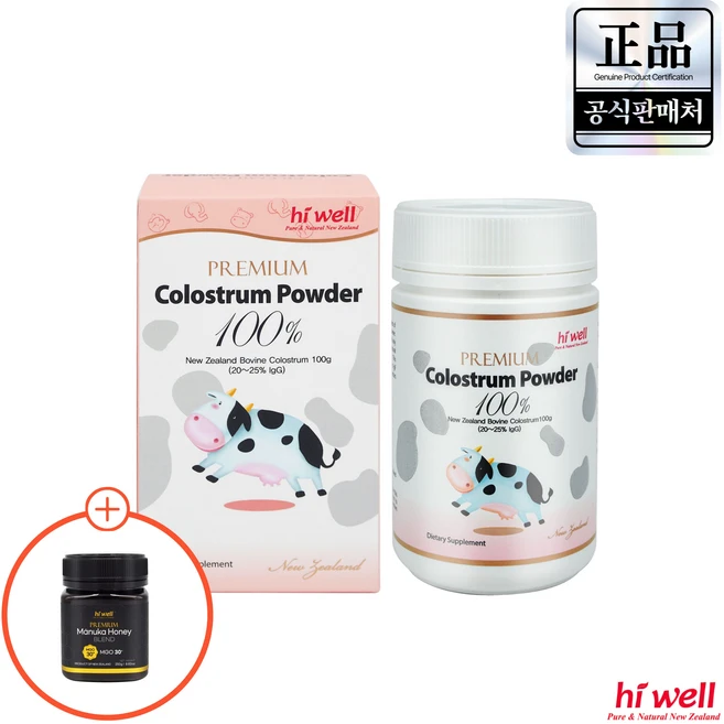 하이웰 프리미엄 초유 파우더 100% 100g, 1개 - 쿠팡