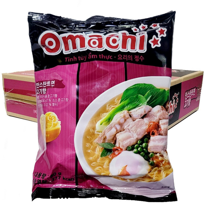 베트남 오마치 돼지고기맛 OMACHI SUON HEO, 30개