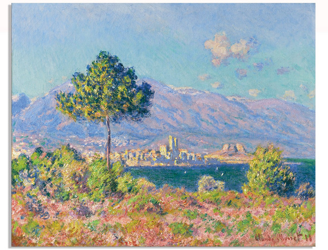 세잔느화실 인테리어 명화 그림 캔버스 액자 두꺼비집 가리개 클로드모네-앙티브노트르담, 01.앙티브노트르담(캔버스액자), 26x21cm