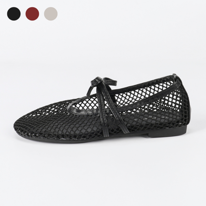 페조 여성 플랫슈즈 망사 메리제인 PZFLTC 299-6