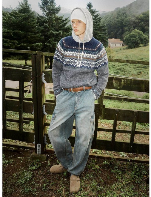 후아유 Vintage Denim Cargo Pants(U) WHTJF4T31U 3168896