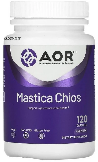 에이오알 매스틱검 마스티카 키오스 400mg Mastica Chios 캡슐 120정, 1개 - 쿠팡