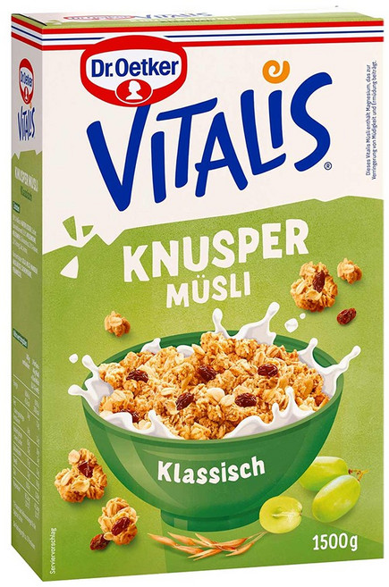닥터오트커 비탈리스 클래식 크런치 뮤즐리 1.5kg, 1개