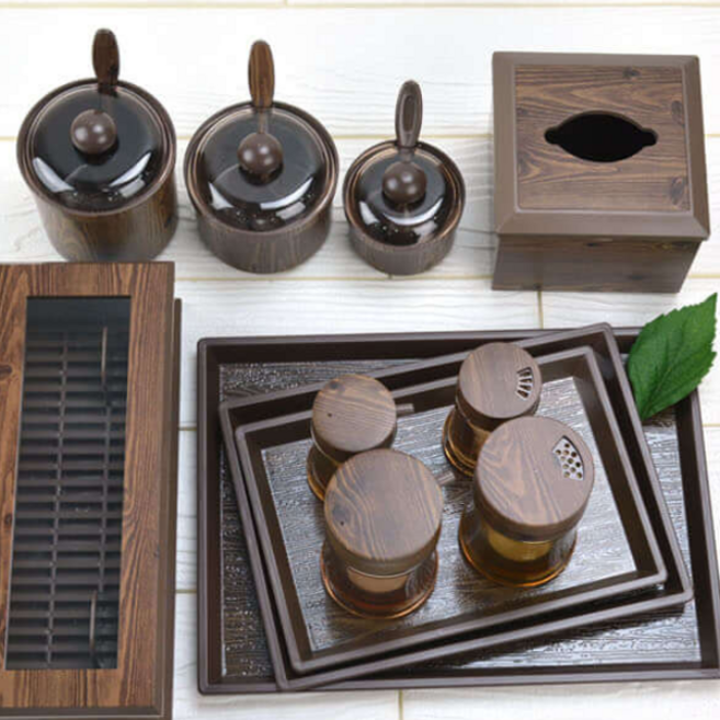 목향 업소용 간장통 식초통 양념단지 냅킨함 수저함 쟁반 테이블 양념통세트 조미료통, F-목향양념단지/3호, 1개