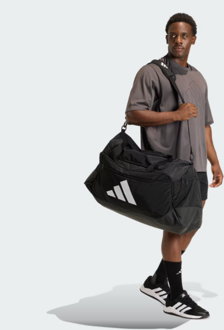 아디다스 백화점 정품 트레이닝 디펜더 더플 백 라지 헬스가방 대용량가방 JZ0606 NC백화점 대전유성점, 1개, 블랙