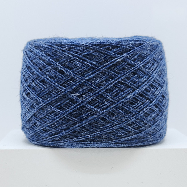 예쁜손뜨개 램스울 2합 - 인형옷 소품 블랭킷 털실, 42 데님, 1개