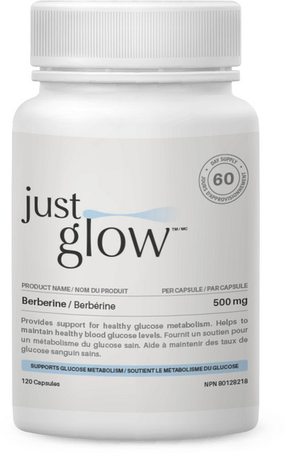 저스트글로우 베르베린 500mg, 1개, 120정