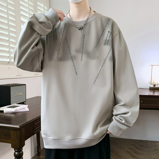 스타일닥터 추동 트렌드 데일리 맨투맨 루즈핏 캐주얼 남자 긴팔티