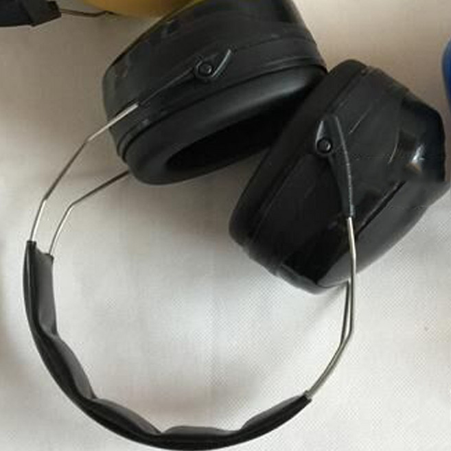 隔音耳罩 工業級抗噪耳罩, 黑色, 1個