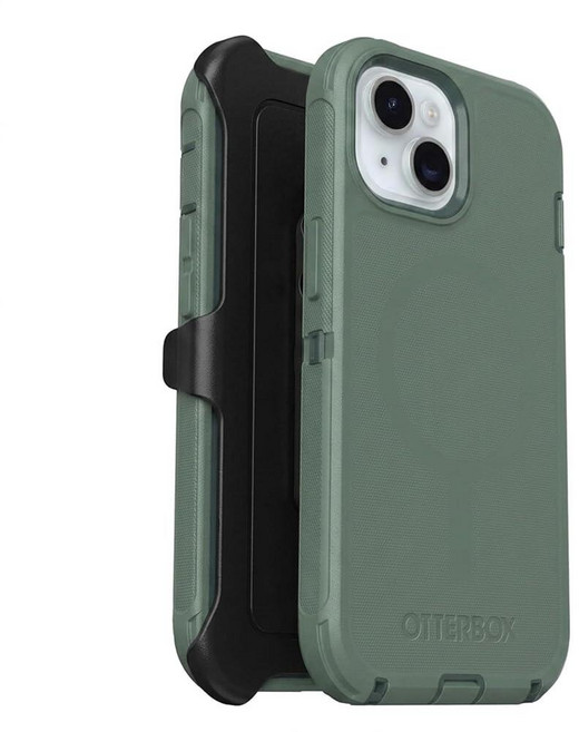 OtterBox 아이폰 17e 및 아이폰 16e (전용) - 디펜더 시리즈 케이스 - 블랙 - 스크린리스 - 견고하고 내구성 - 포트 보호 기능 포함 - 홀스터 클립 포함 -