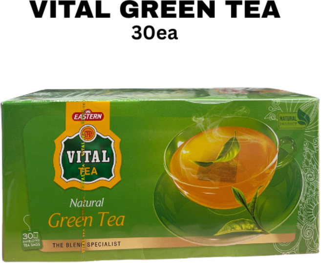 VITAL GREEN TEA / 바이탈 그린티 (녹차), 1.5g, 1개, 30개입