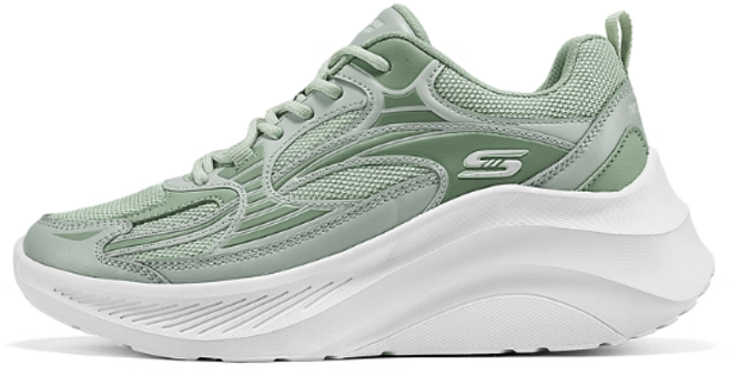 [S]스케쳐스 여성용Skechers25년 키높이6CM굽 발피로감소 쿠션 캐주얼 스니커즈