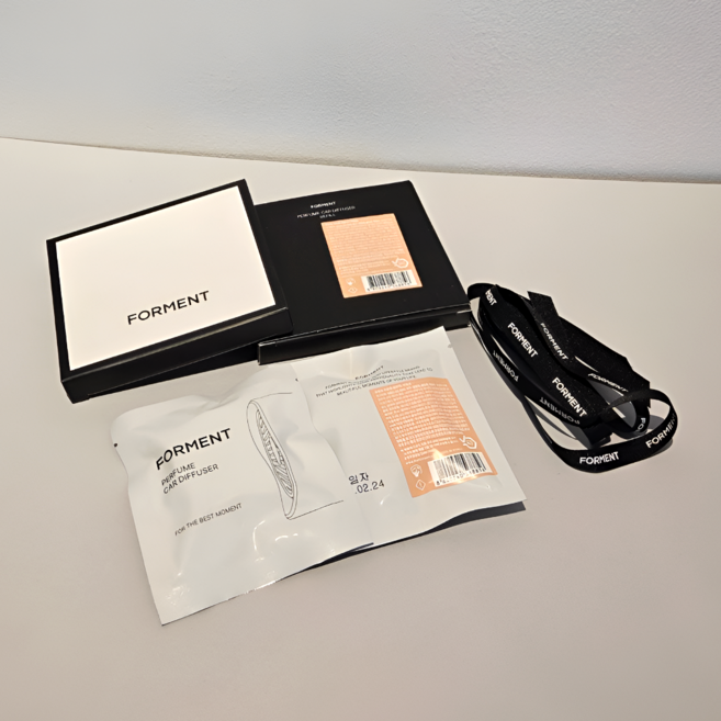 포맨트 퍼퓸 차량용 방향제 리필 2P 코튼메모리, 2개