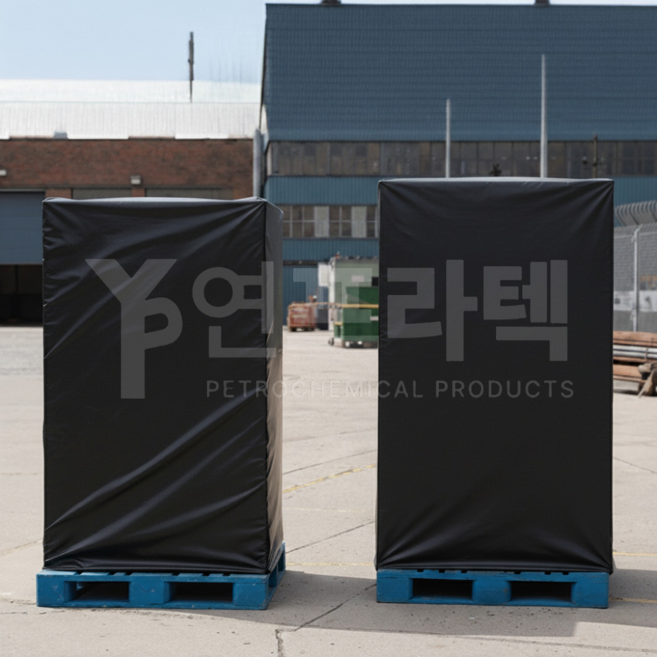 UV 파레트 방수 비닐 덮개 커버 랩 대형봉투 포장커버, 파레트덮개 흑색1호