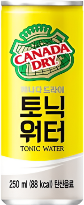 콜라 카나다드라이 토닉워터, 250ml, 5개