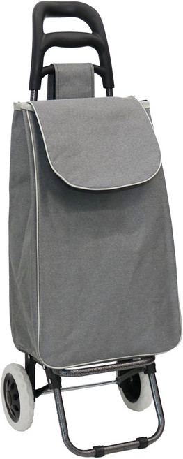 베이직 쇼핑카트 핸드캐리어 장바구니, 1개, 베이직 쇼핑카트 (그레이)