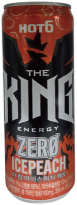 롯데 핫식스 더 킹 아이스피치 제로, 12개