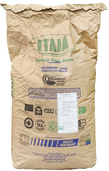 이타자 유기농 갈색설탕 25kg, 1포