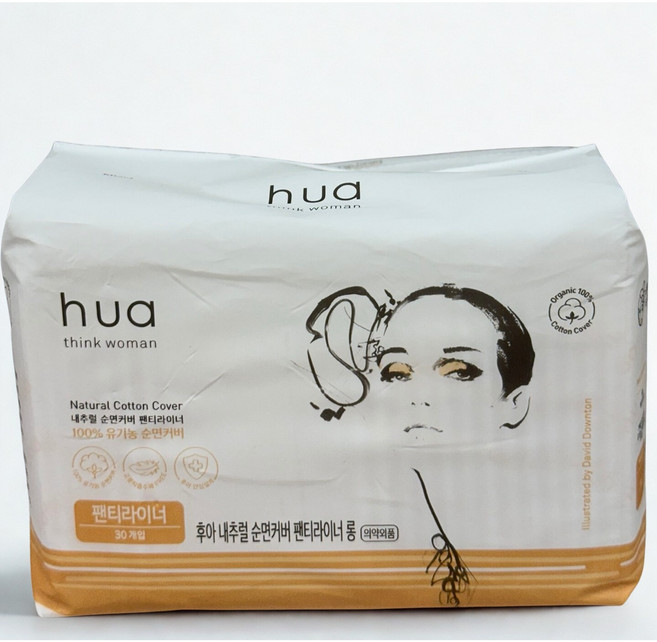 암웨이 순면커버 팬티라이너롱, 30개입, 1개, 롱