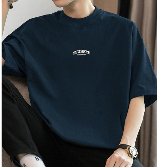 필마이 세미오버핏 반팔티셔츠