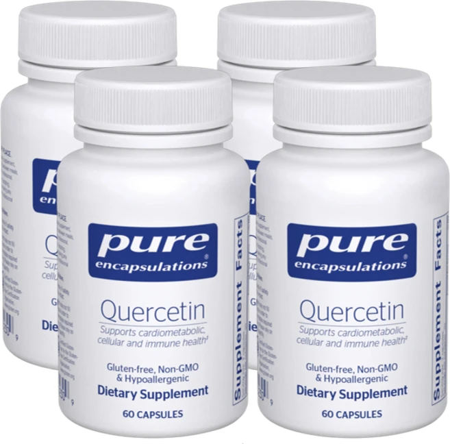 퓨어인캡슐레이션 퀘르세틴 Quercetin, 4개, 60정 - 쿠팡