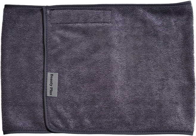 퍼펙트픽 고급 사각터번 헤어터번, 2개, 진회색